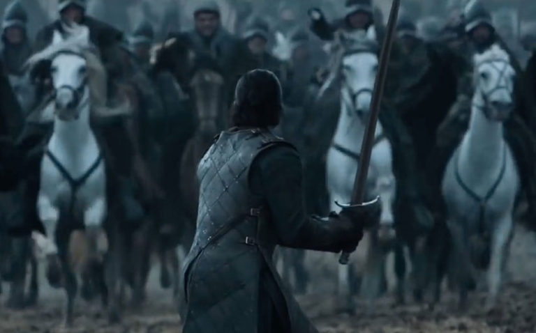 Jon Snow does a Leeroy Jenkins in Game Of Thrones/World Of Warcraft Mashup