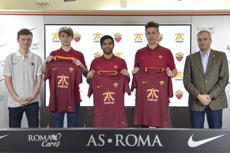 AS Roma teams up with Fnatic