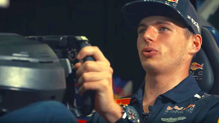 Mad Max Verstappen behind the wheel on F1 2017